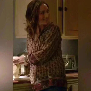 Lucky brand blouse size large as seen on Grimm season 2 episode 10 of Rosalee